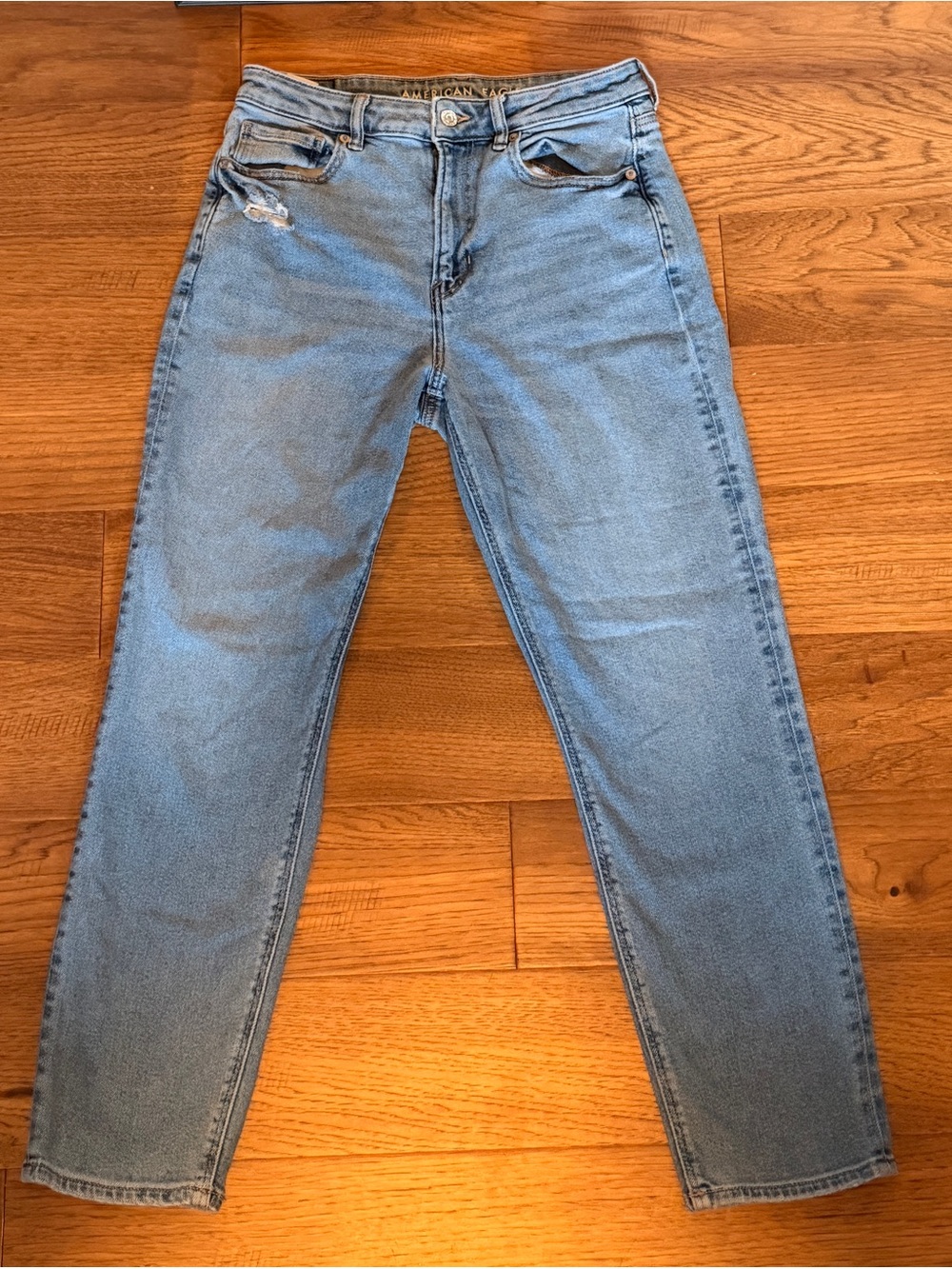 American Eagle Outfitters High Rise Light Blue Women's Jeans